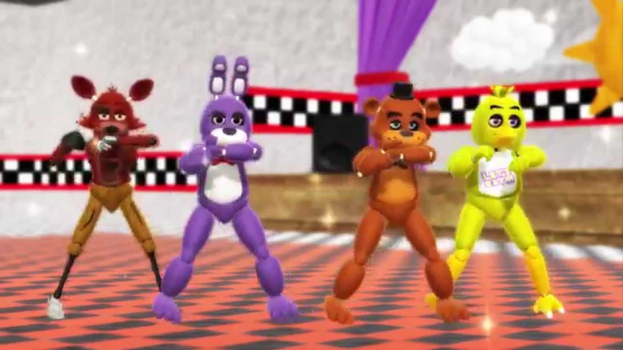 【MMD Chibi/Mini FNAF】Youkai Taisou Daiichi / ようかい体操第一
