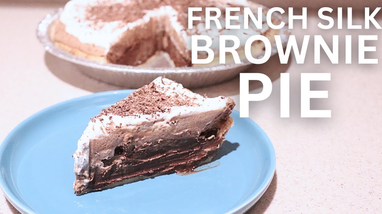 French Silk Brownie Pie