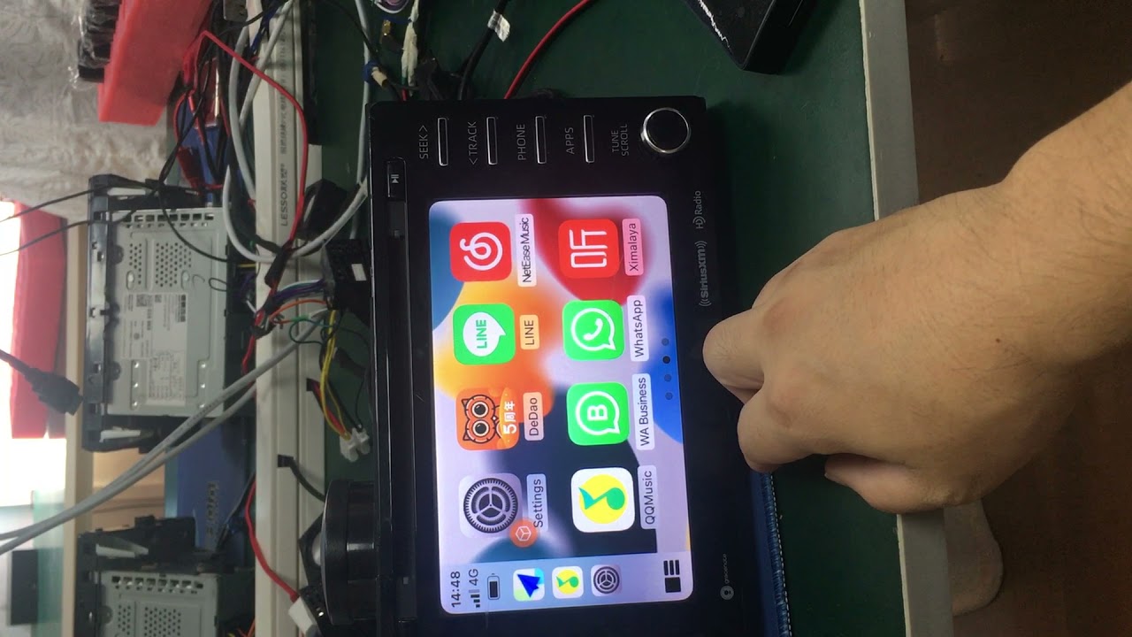 Wireless Carplay for Totota RAV4 Fujitsu-ten system Android 10