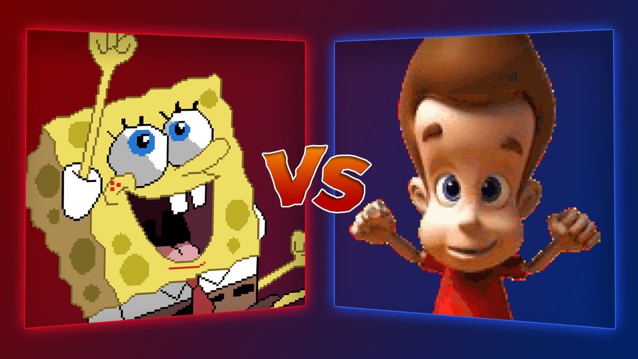 MUGEN Battle - SpongeBob vs Jimmy Neutron
