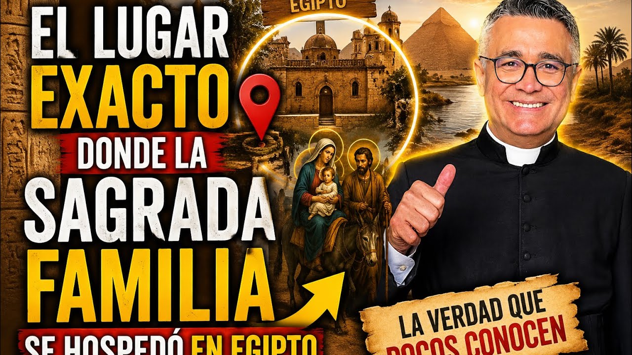 LUGAR EXACTO DONDE VIVIÓ LA SAGRADA FAMILIA EN EGIPTO 🇪🇬 “MARAVILLOSO”. 