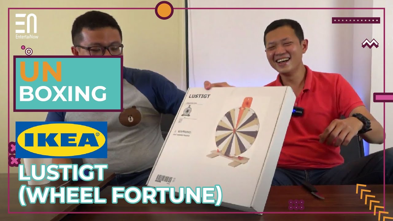 Unboxing IKEA LUSTIGT ( Wheel of Fortune ) | ENTERTAINOW