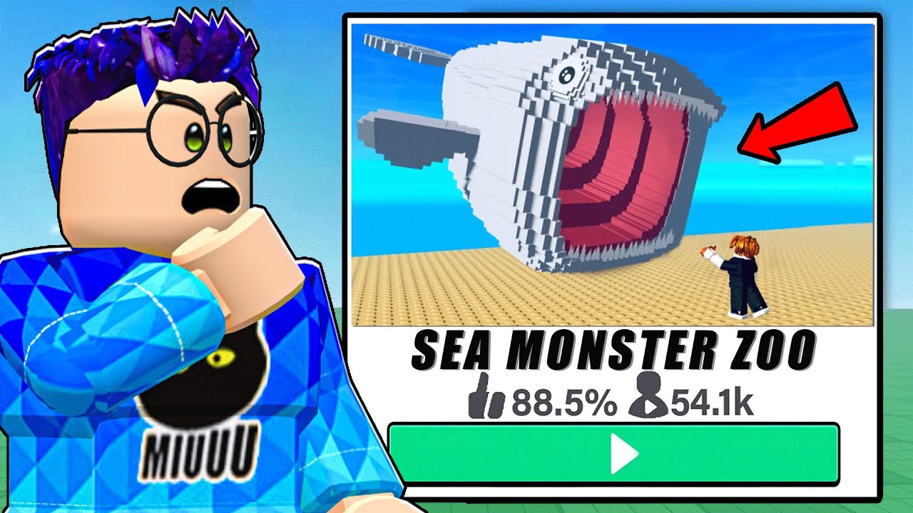 Aku membuat kebun binatang bawah laut, the bloop dan el grand maja