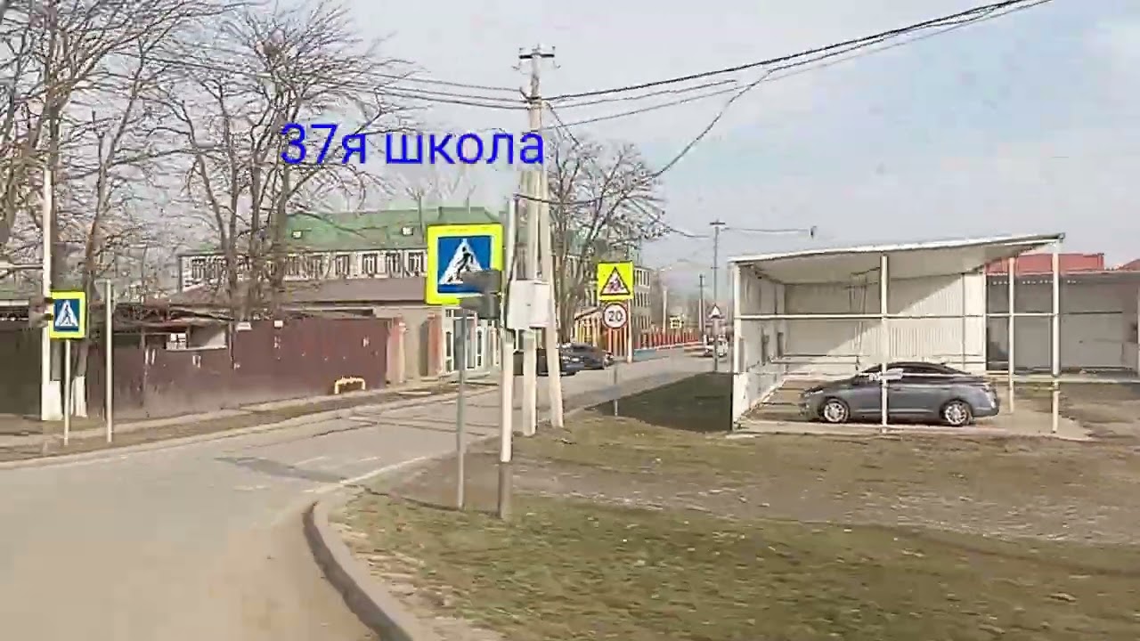 По Старопромысловскому шоссе в Грозном. 2.02.25г.