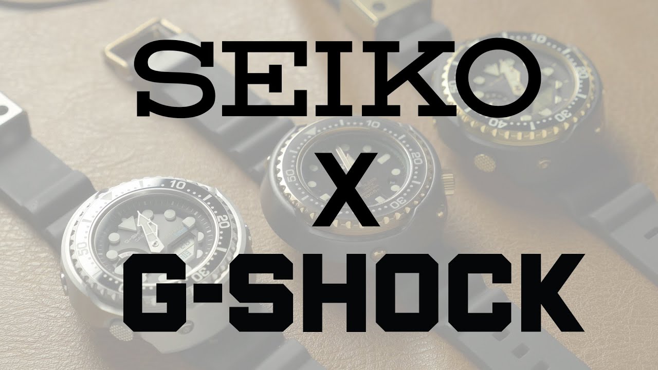 If Seiko and G-Shock had a baby - G-Shock Tuna using SKXMOD!!