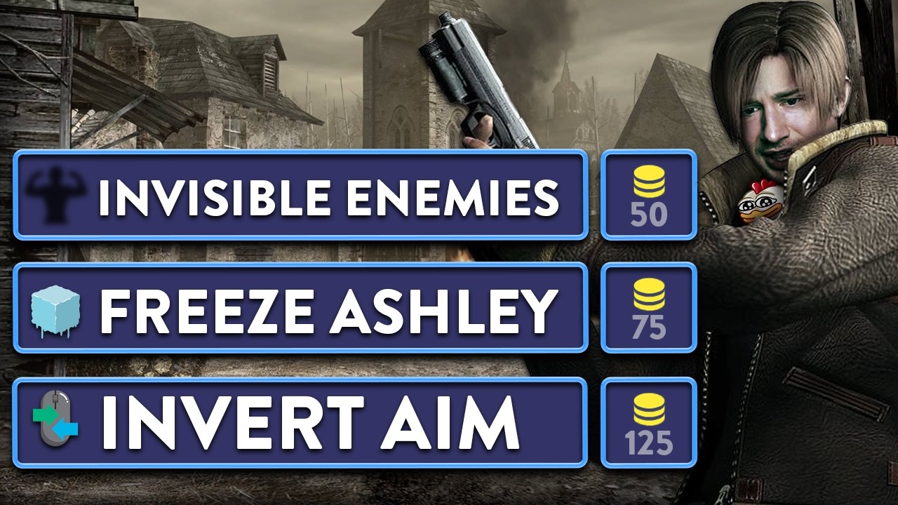 I Let My Viewers Control Resident Evil 4