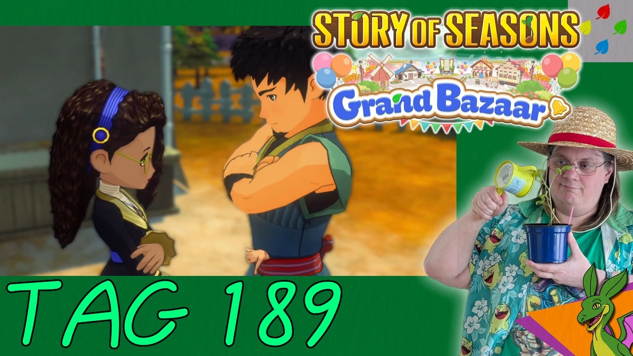 Arata müffelt vor Liebe -  Story of Seasons Grand Bazaar Tag #189