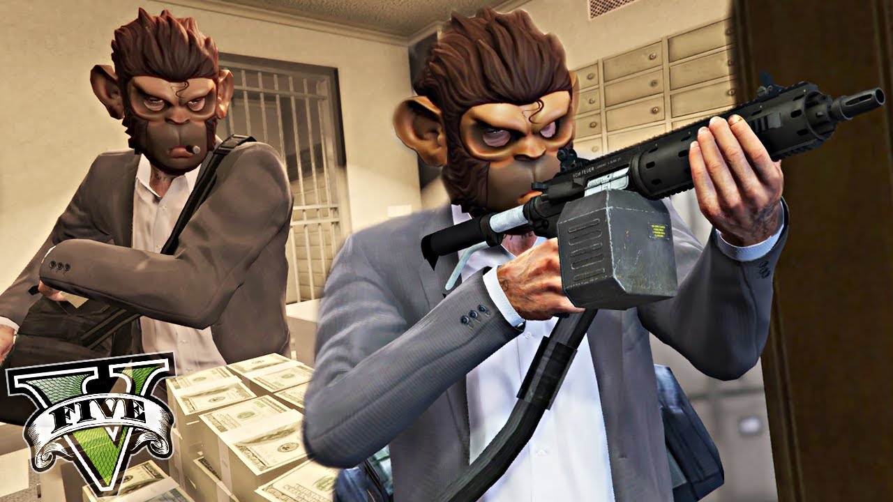 VEJA O QUE ACONTECE SE VOCÊ ROUBAR UM BANCO AO 12:00 NO GTA 5 - GTA V MODS