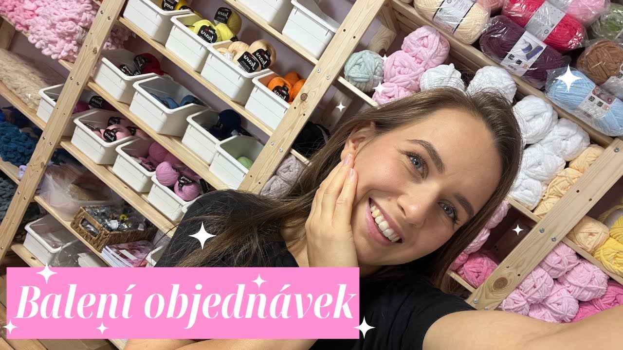 Velké balení OBJEDNÁVEK 📦 (www.pletenekukly.cz) 🌸