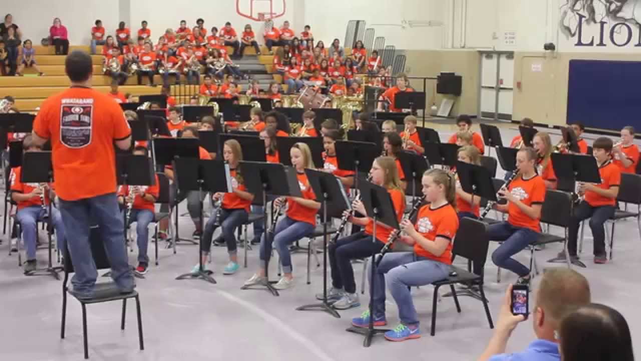 Faubion Middle School Beginner Band Fireball