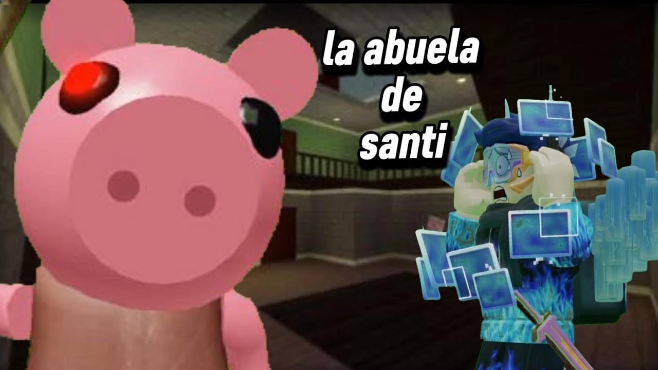 Jugando con la abuela de mi amigo del short (piggy)