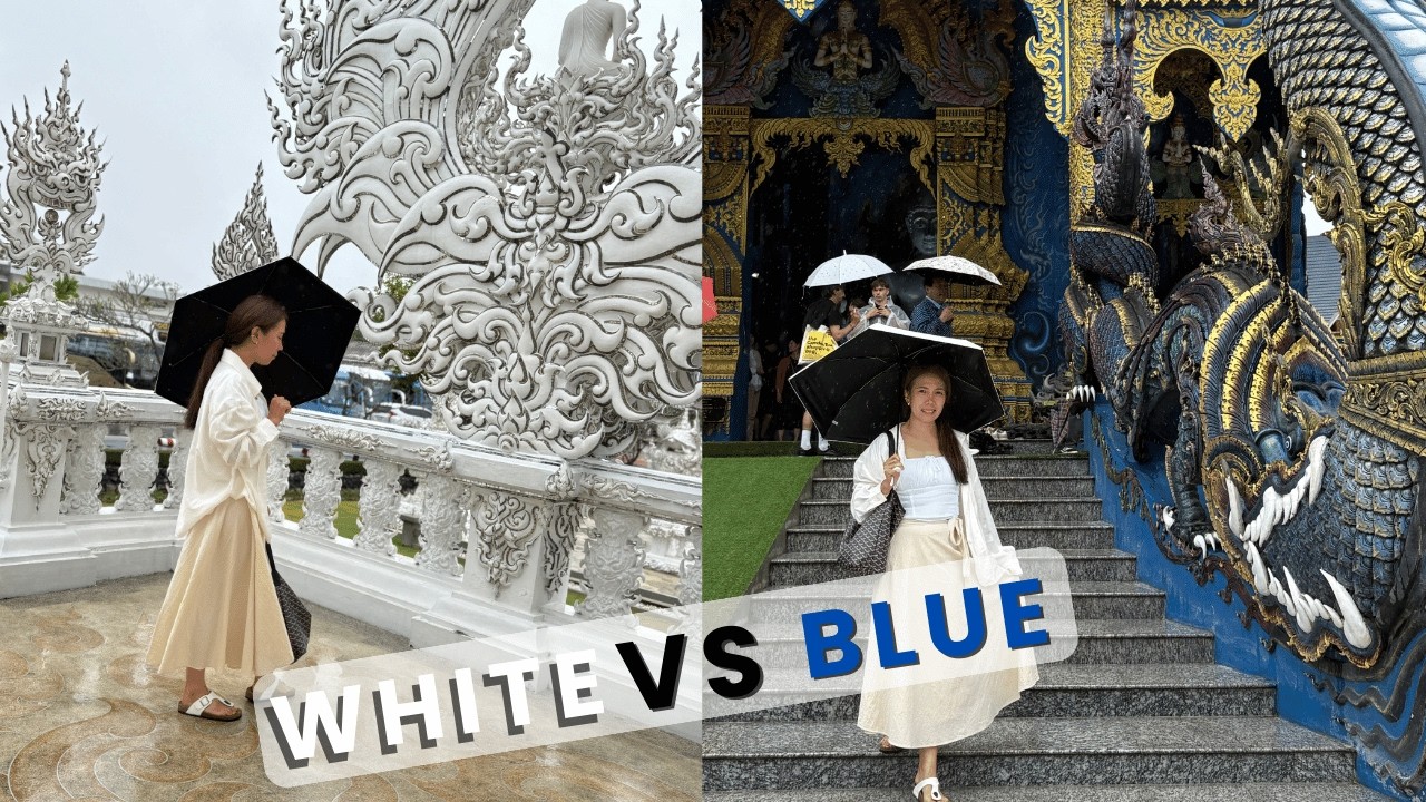 Chiang Rai White & Blue Temples 🇹🇭 | Which One Is Better?