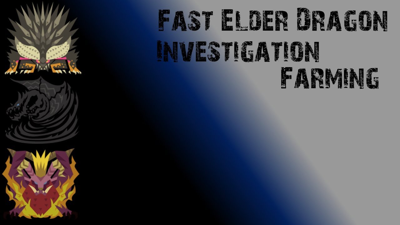 FAST Tempered Elder Dragon Investigation Farming - Tracking the Delivery Quest - MHW