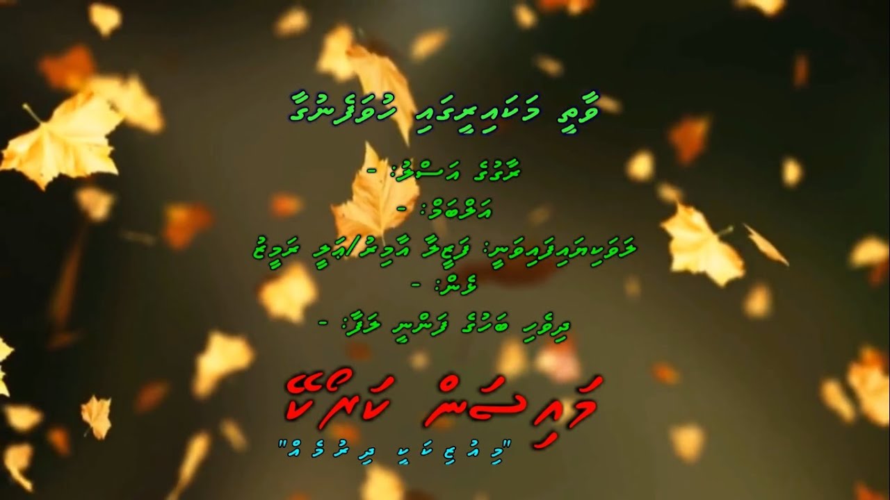 Vaathee Makaireegaa Duet by Dhivehi Karaoke Mysan