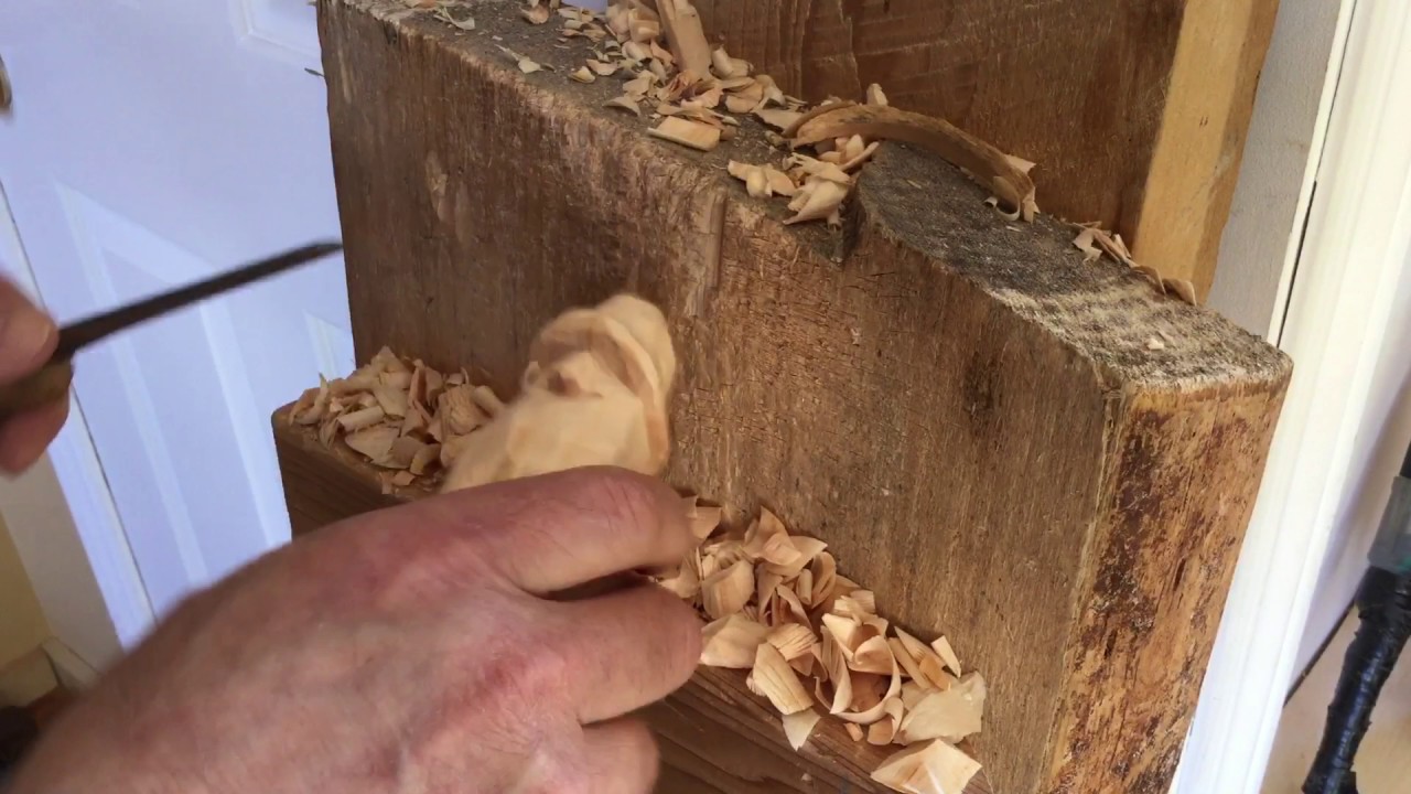 Carving Fisherman's Face