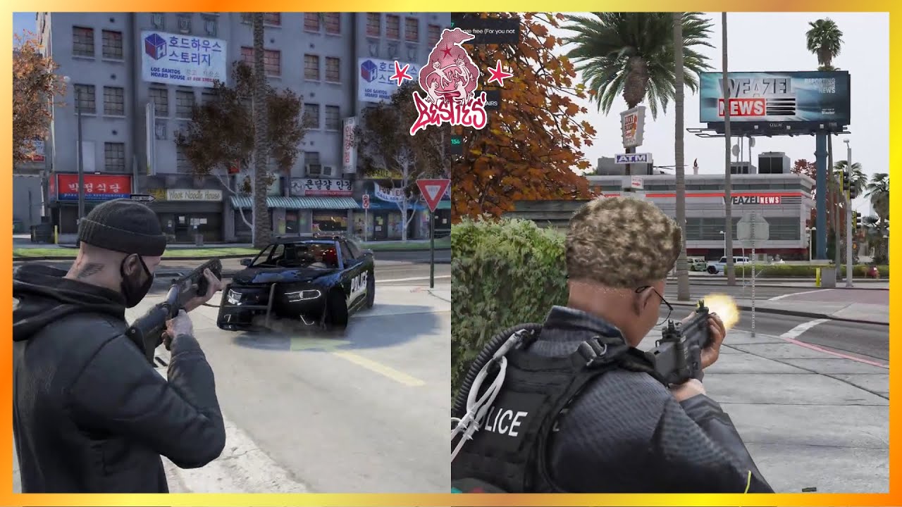 Quangle Pulls Up On Besties At Little Seoul | NoPixel 4.0 GTA RP