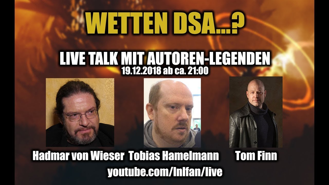 Wetten DSA....? Live mit Hadmar von Wieser, Tom Finn und Tobias Hamelmann: Sandbox vs Railroad