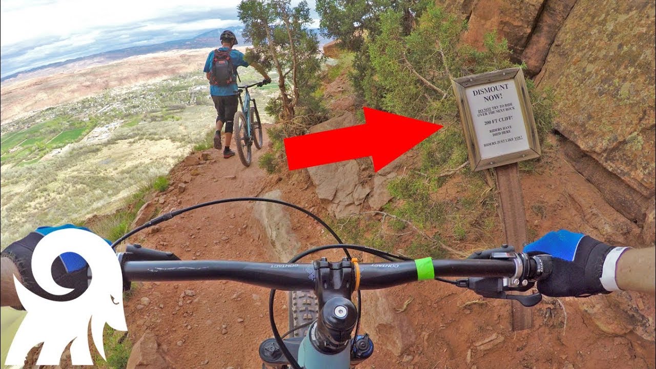RIDERS HAVE DIED HERE | Mountain Biking Gold Bar Rim & Portal Trail | Magnificent Moab Ep 6