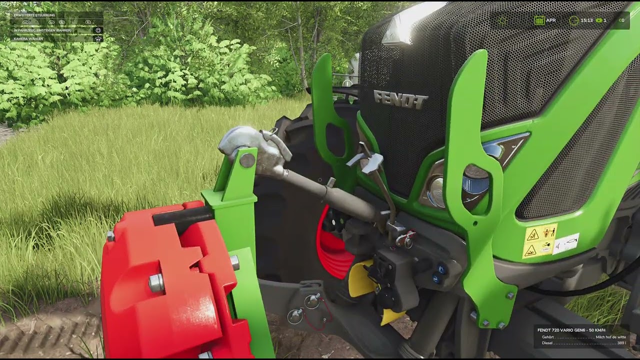 Gülle fahren mit Fendt 720