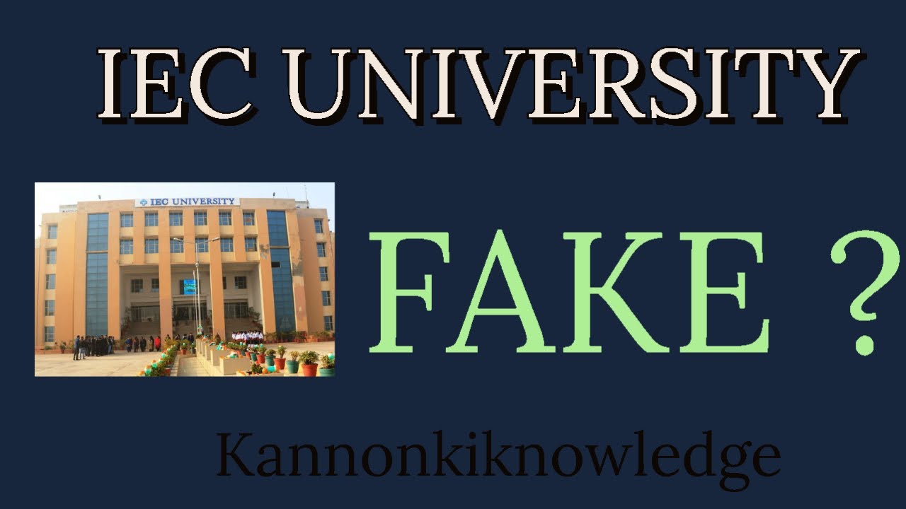 IEC UNIVERITY - UPDATE