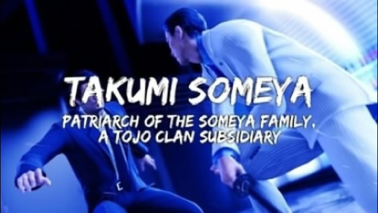 YAKUZA 6: The Song of Life: Takumi Someya