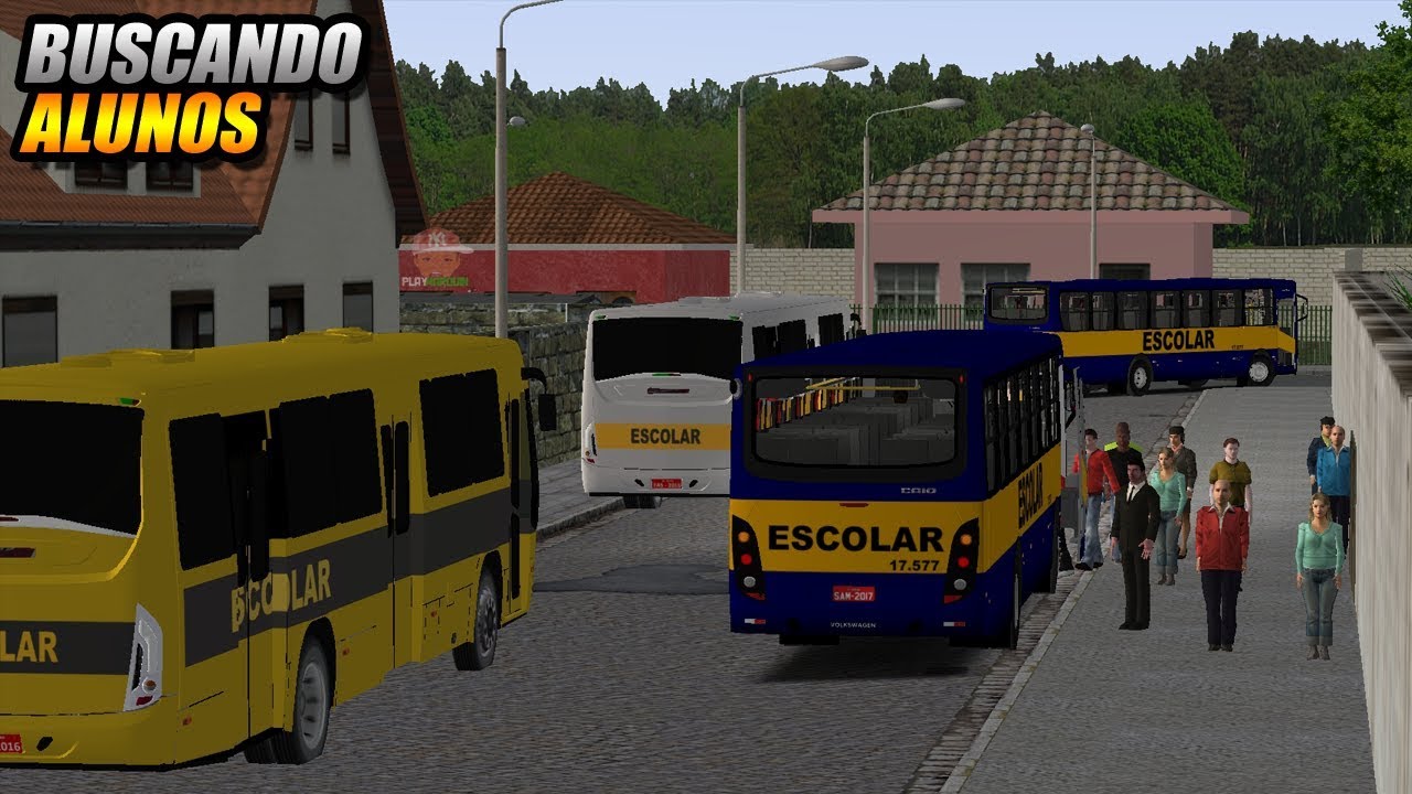 LEVANDO ALUNOS DA ESCOLA PARA CASA !!! OMSI 2 - G27