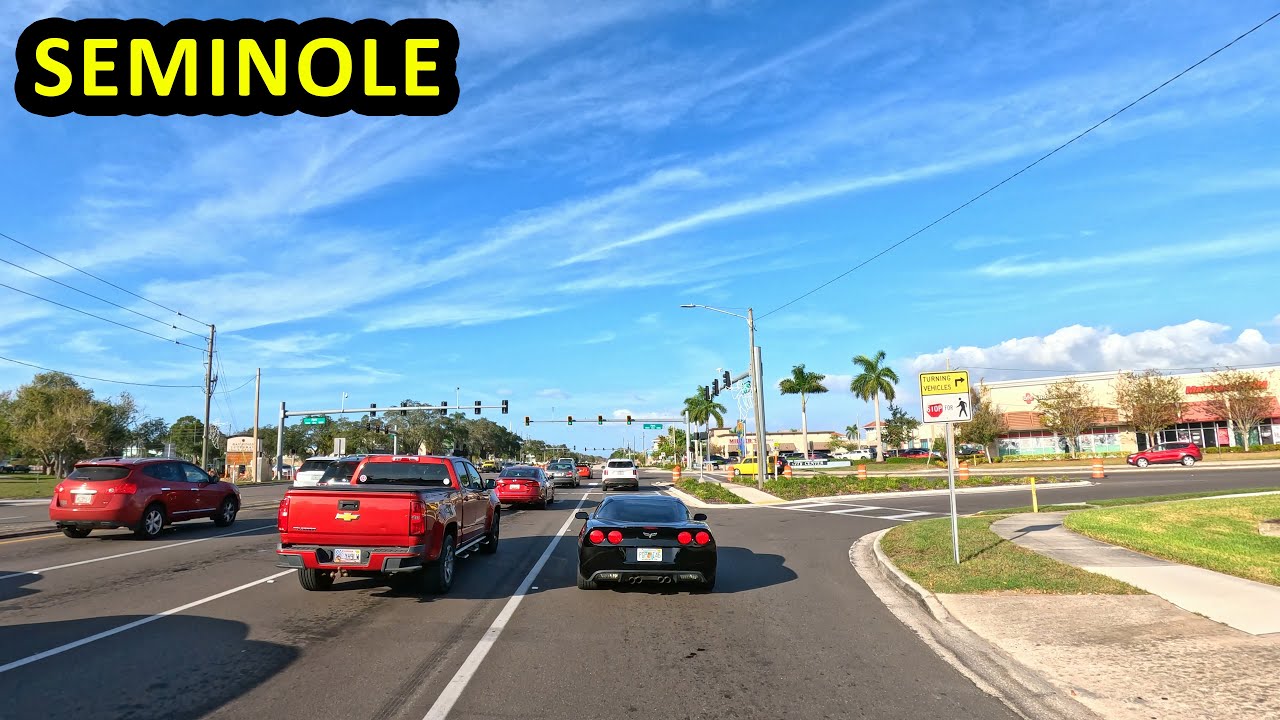 Seminole Florida Driving Through