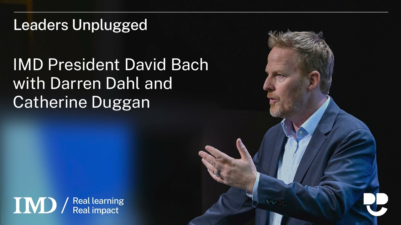 Leaders Unplugged: How do deans lead when the world turns upside down?