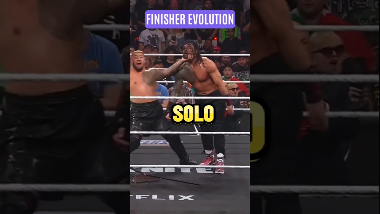 Every FINISHER of Solo Sikoa ! #shorts #wwe #solosikoa