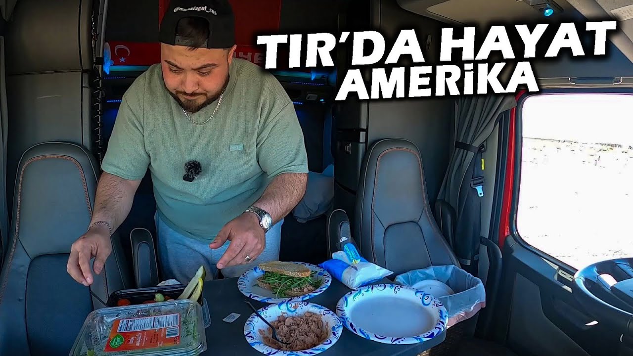 Amerika'da Tır İ&ccedil;inde Hayat (YEME & İ&Ccedil;ME) / Arizona-California-New York Koşturmacası / Tır Yıkatmak