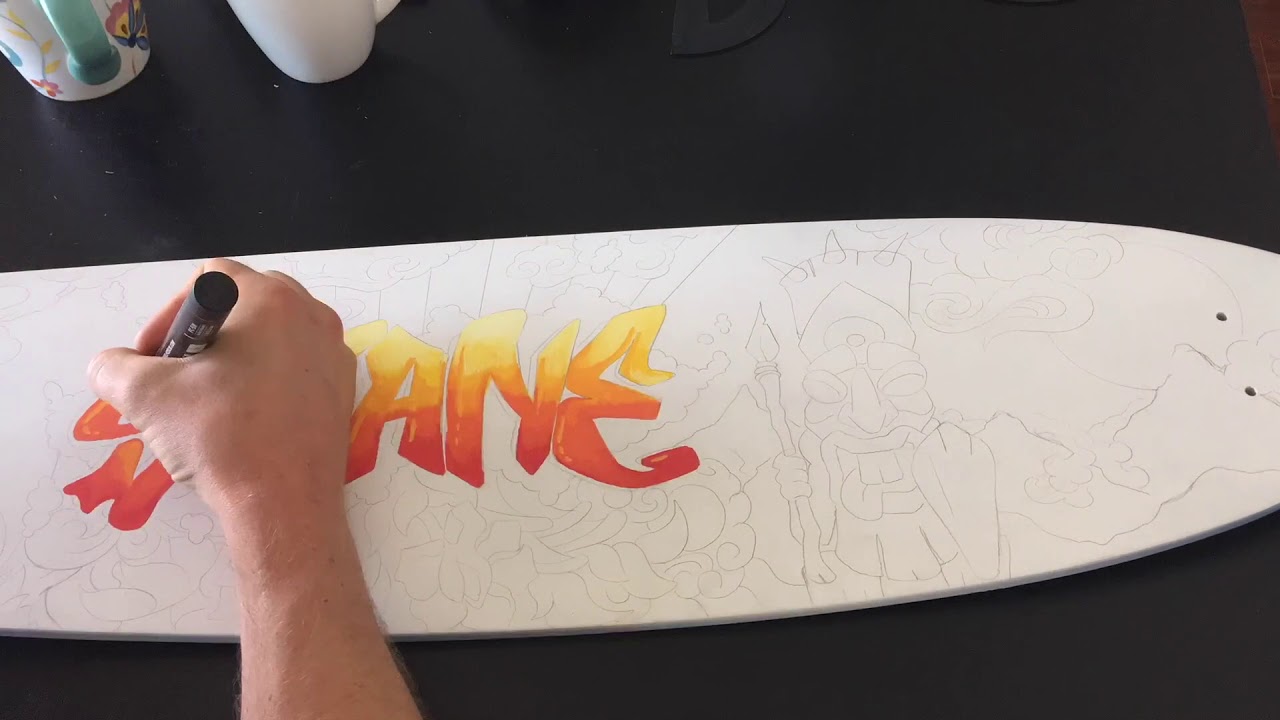 Paint Your Own Skateboard - Tutorial