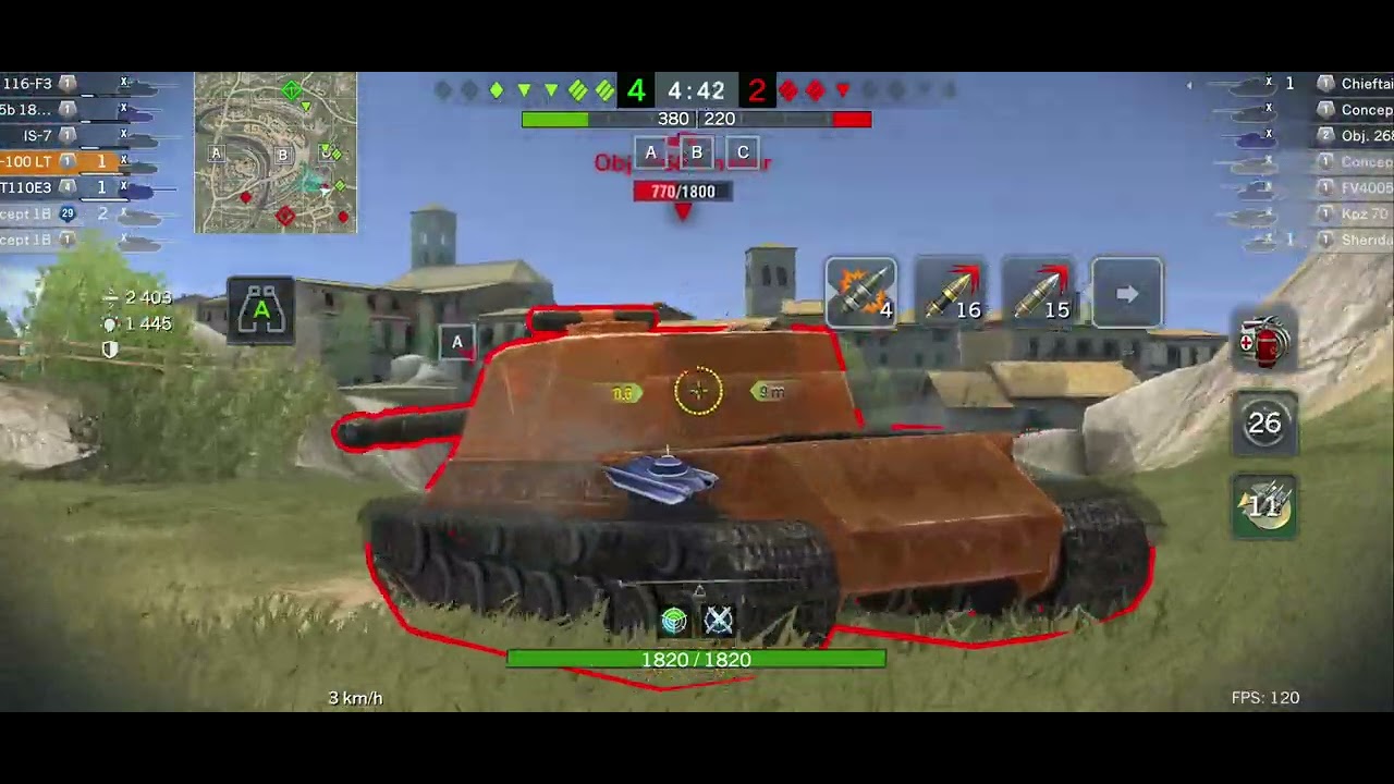 Wotb t100lt