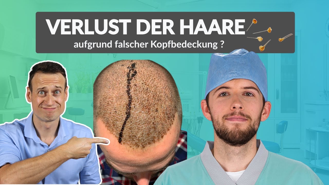 Haartransplantation: Kopfbedeckung richtig tragen [Anleitung: Auf - und Absetzen]