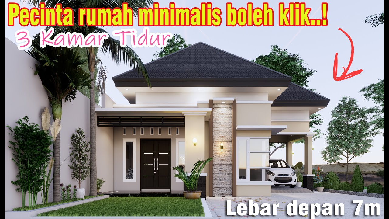 DENAH RUMAHNYA PALING FAVORIT - DESAIN RUMAH MINIMALIS 10x15