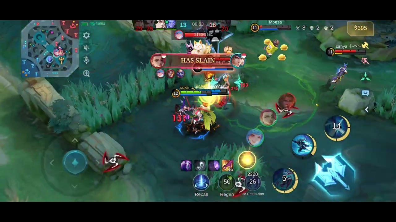 Agak sengit match ini