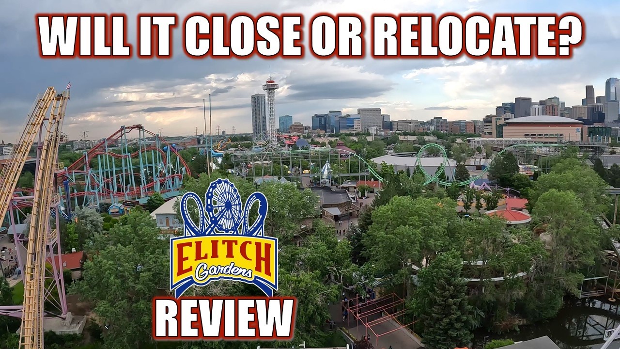 Обзор Elitch Gardens, крупнейшего тематического парка в Колорадо | Закроется или переедет?