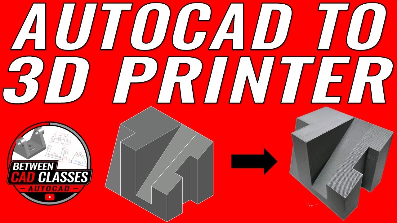 Экспорт из AutoCAD в STL для 3D-печати