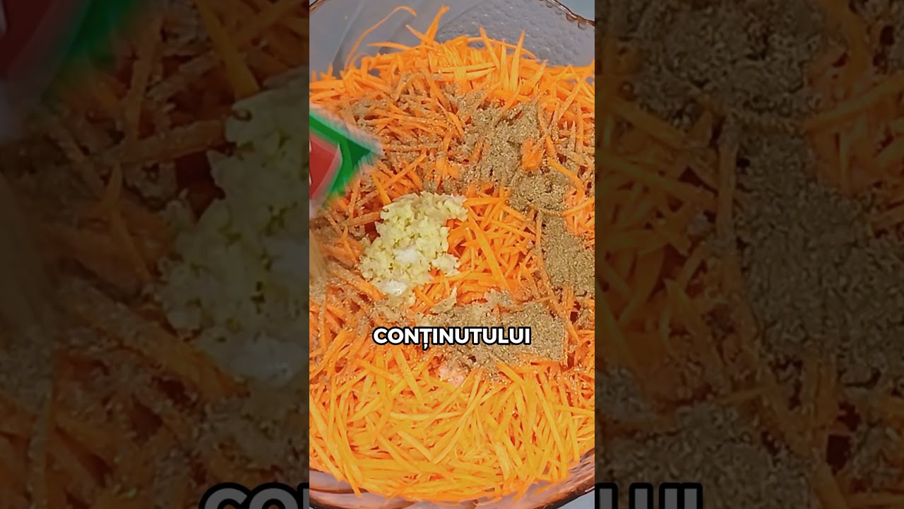 Morcov Coreean #sanatate #morcov #reteteculinare  #gustari #retetesimple