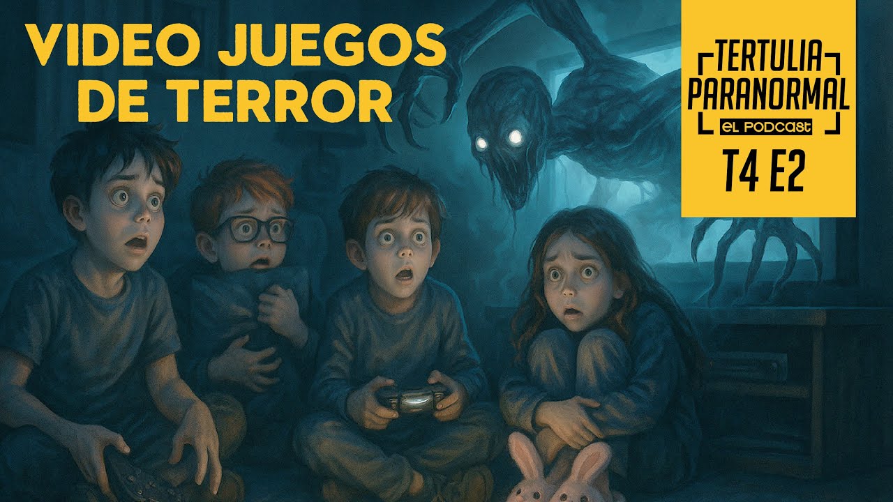 Tertulia Paranormal T4 E2: Terror en los Video Juegos.