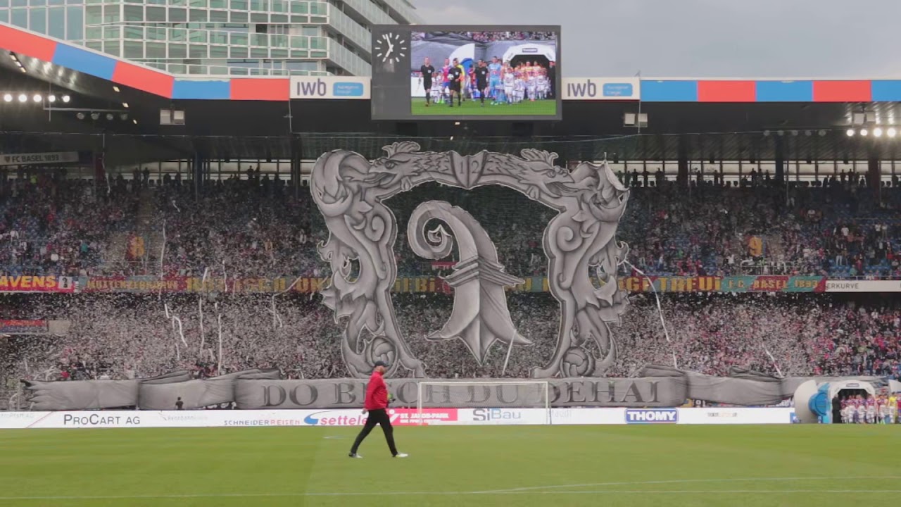FCB-Luzern: Choreo im Zeitraffer! - 19.05.2018