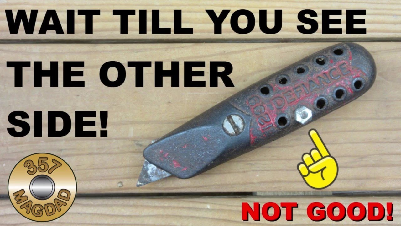 Stanley Defiance 1299 Utility Knife Restoration