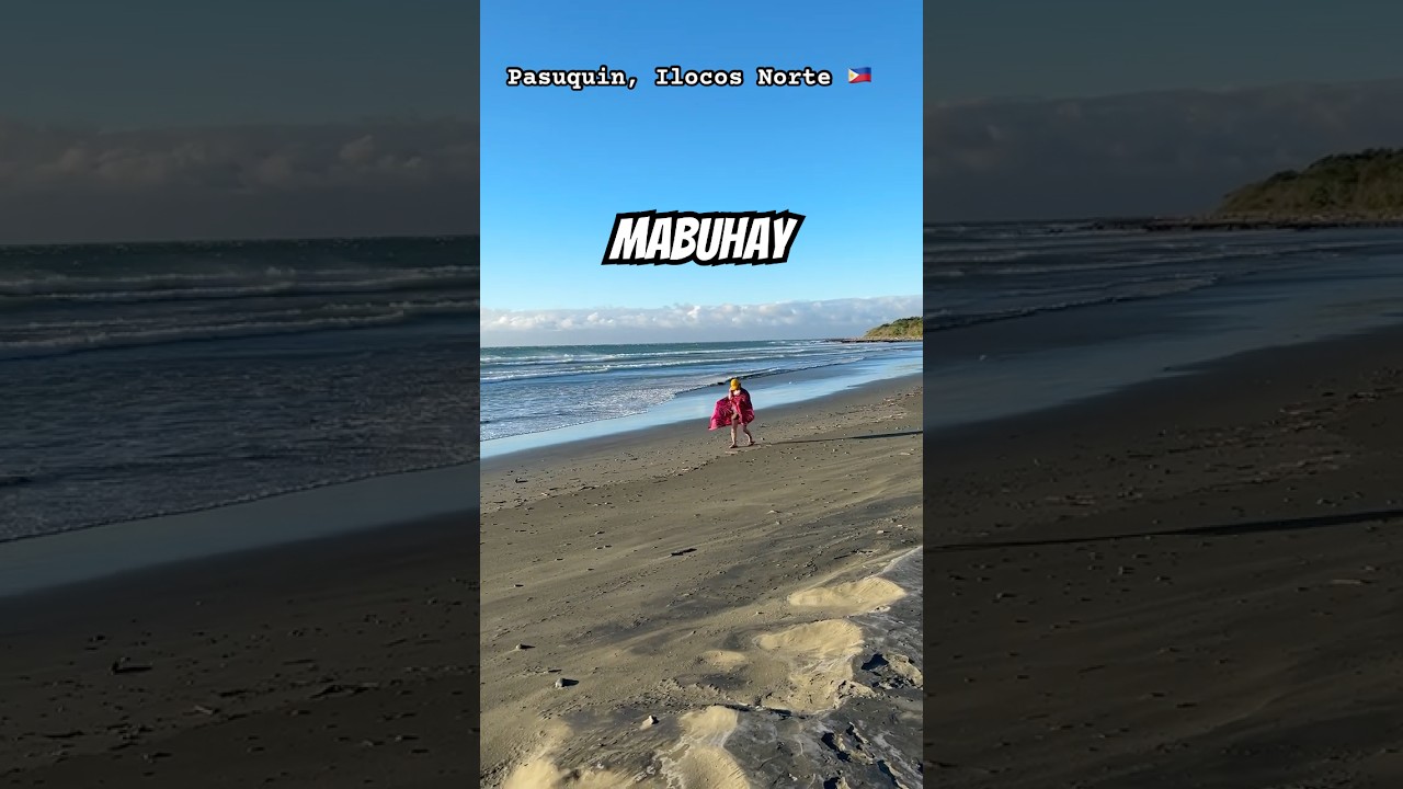 Breathtakingly beautiful @Sexy Beach, Pasuquin, Ilocos Norte #beach #travel #traveldestination #fyp