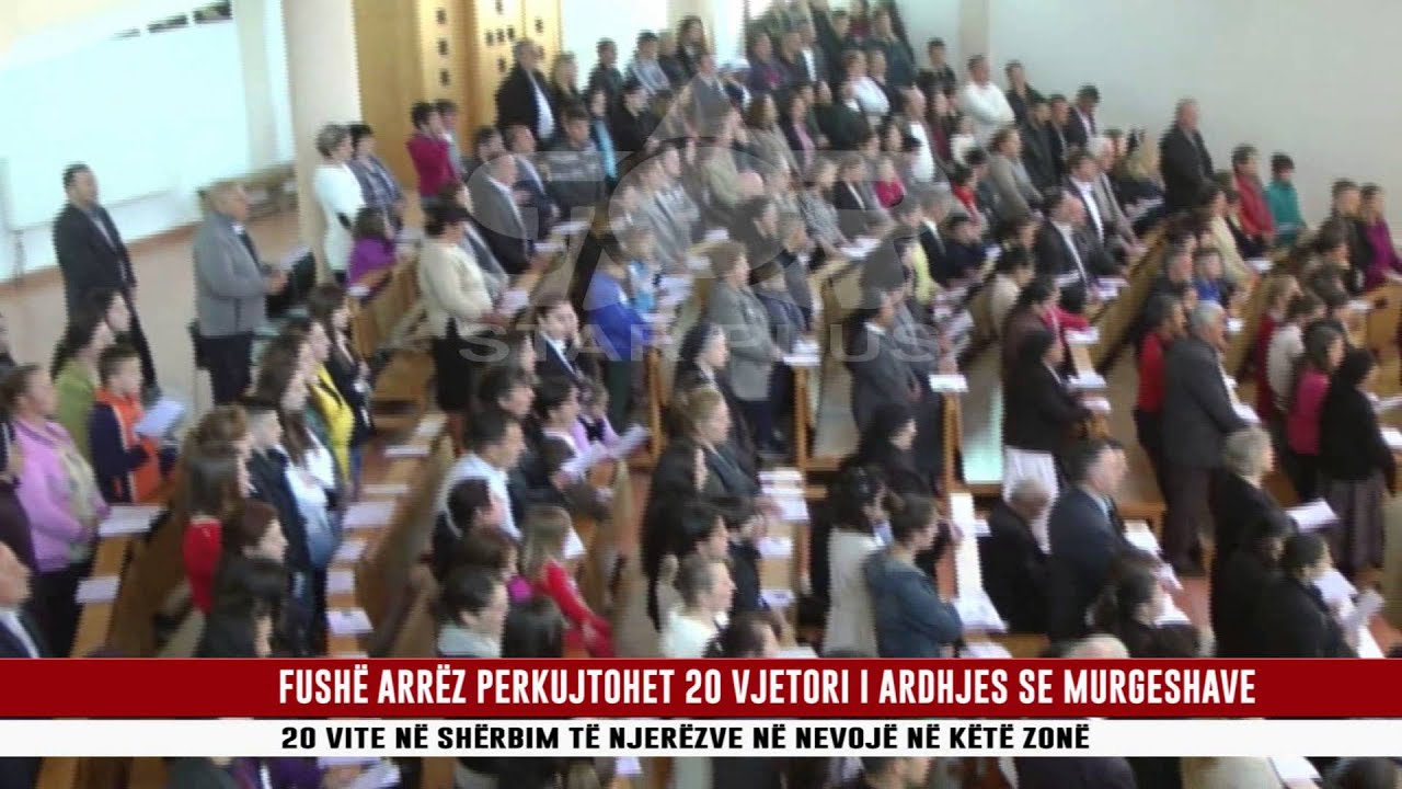 FUSHË ARRËZ PERKUJTOHET 20 VJETORI I ARDHJES SE MURGESHAVE