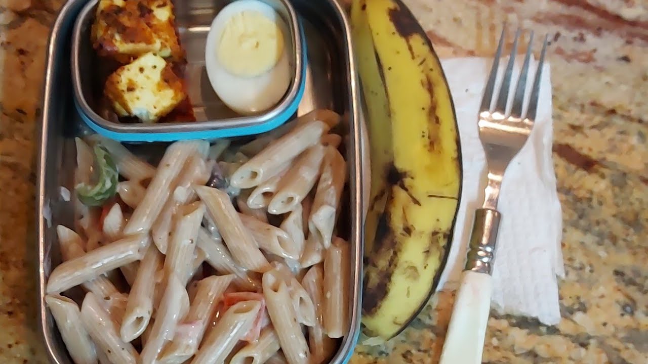 Veg. Pasta...lunchbox recipes for kids day 2