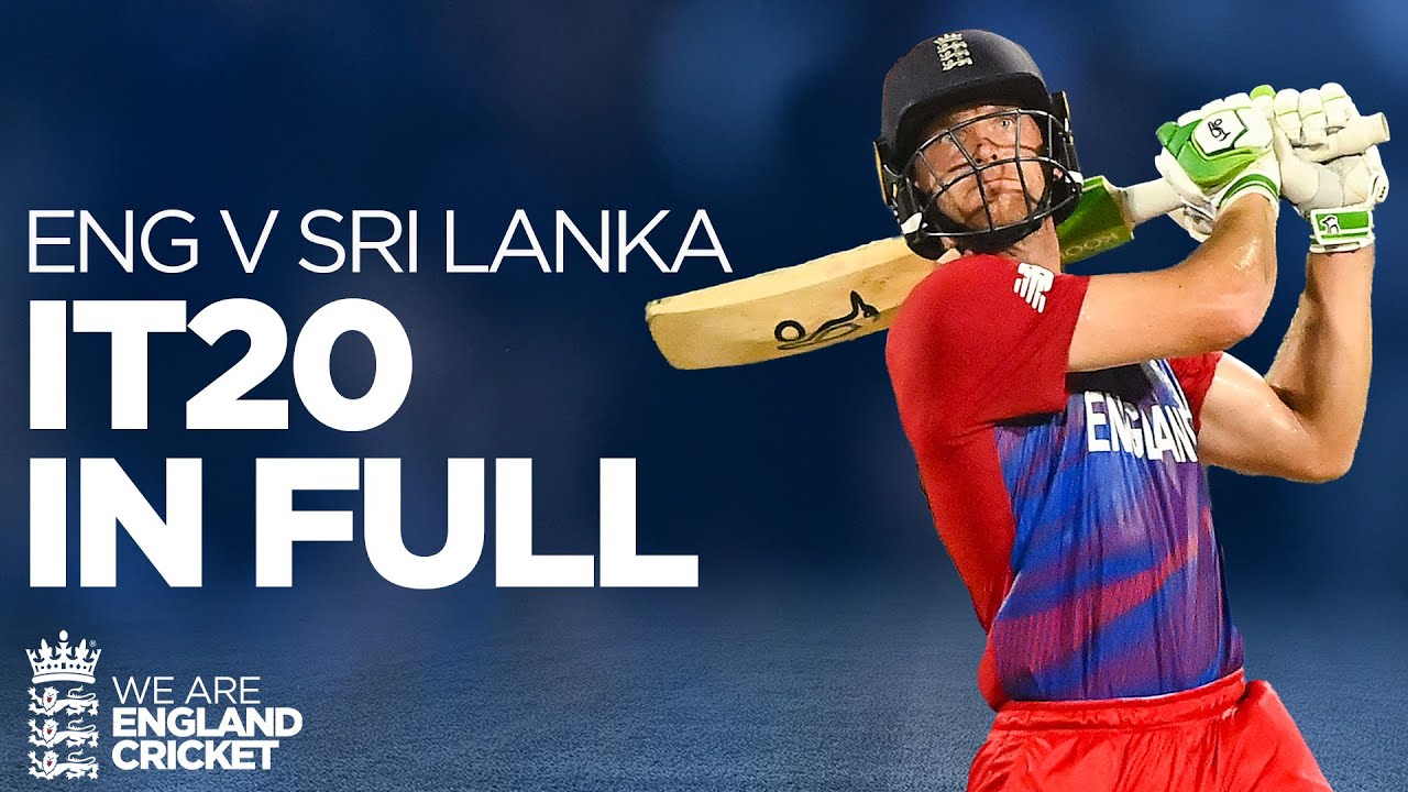 Jos The Boss! 🫡 | Buttler Goes Big With The Bat 🏏 | T20 IN FULL | England v Sri Lanka