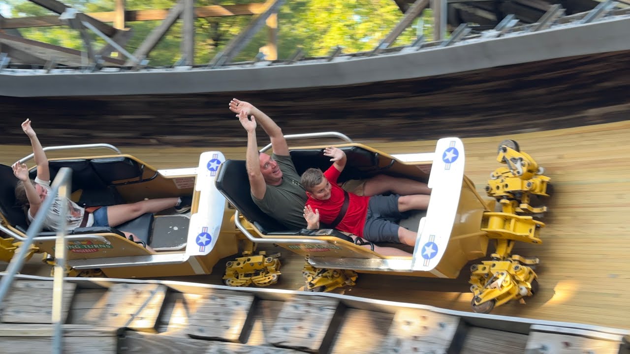 Flying Turns (4K OFF Ride POV)- Knoebels Amusement Park, Elysburg, PA