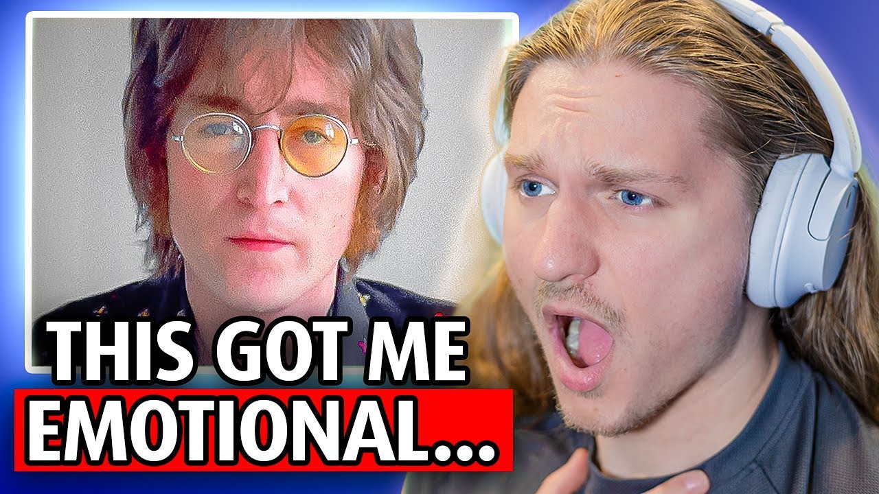 🥺 Gen Z Kid Is SHOCKED Reacting to John Lennon 