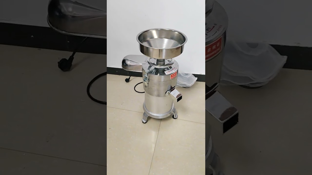 100mm Soya Bean Milk Grinder & Soya Milk Separator Making Machine Automatic Soya Milk Extractor