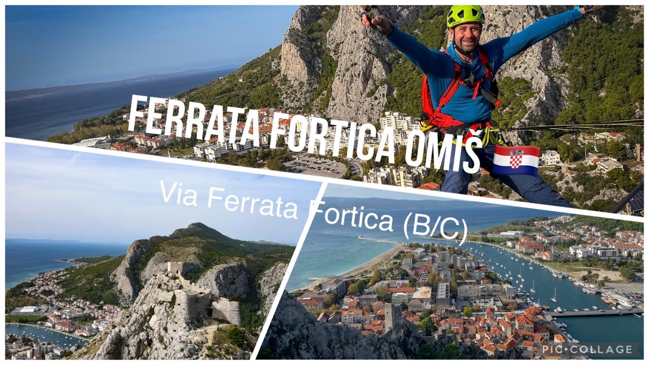 Via Ferrata Fortica Omiš/Croatia - Klettersteig Fortica in Omiš/Kroatien
