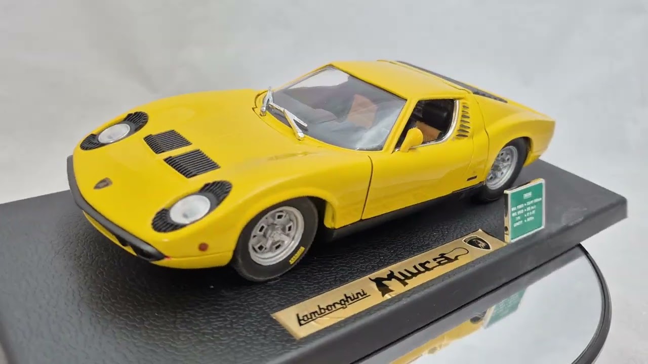 Anson Lamborghini Miura Giallo Yellow